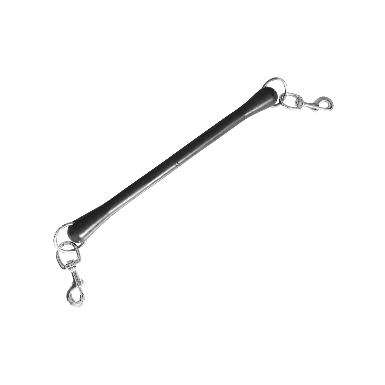 RUBBER TIE WITH DOUBLE SNAP 50CM.