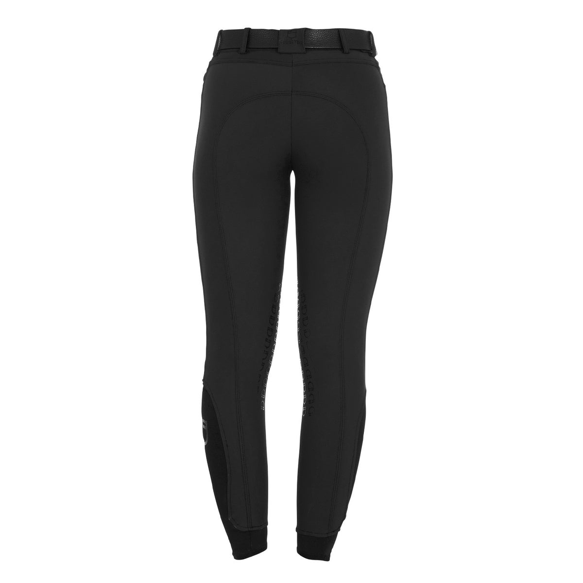 Equestro Ladies Slim Fit Grip Breeches With Logo