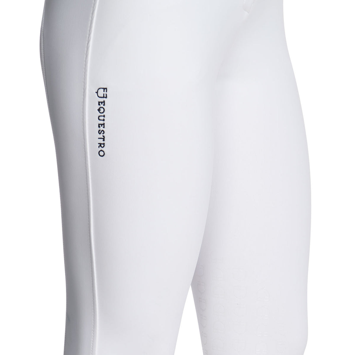 Equestro Ladies Slim Fit Grip Breeches With Logo