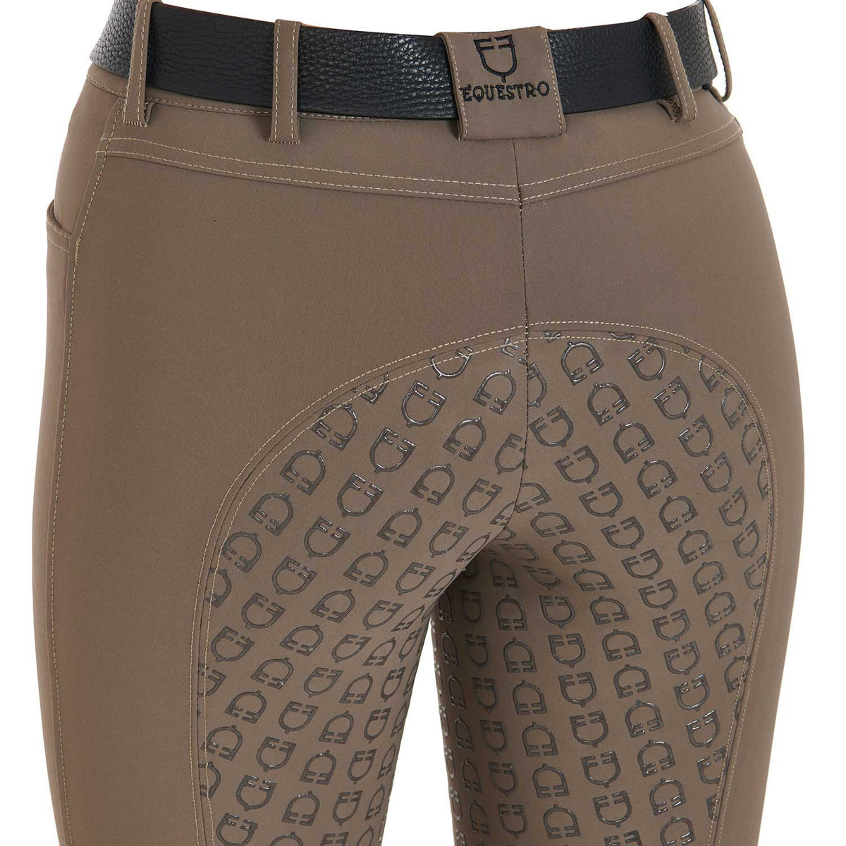 Equestro Ladies Full Grip Slim Fit Breeches