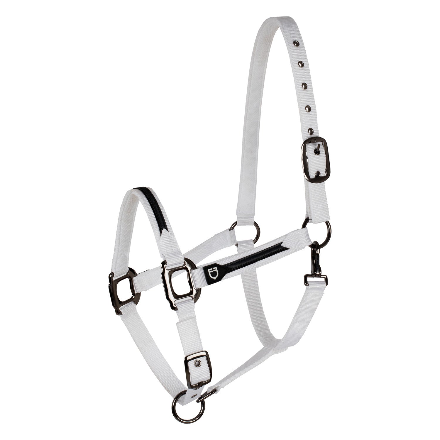 Durable fleece halter.