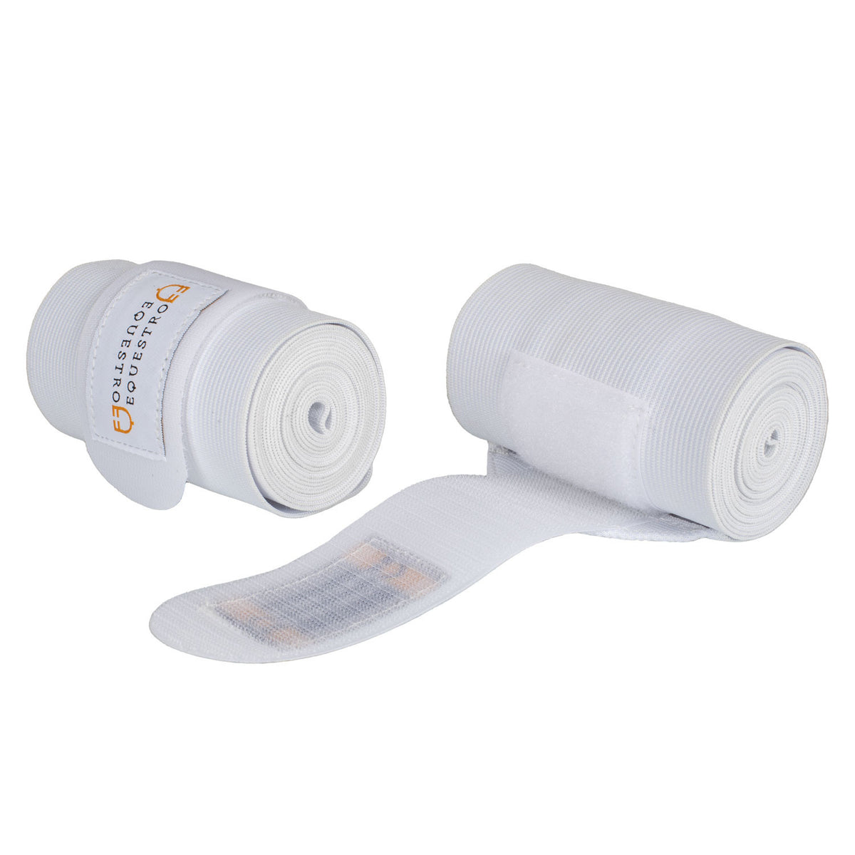 Elastic bandages with hook-and-loop fastening