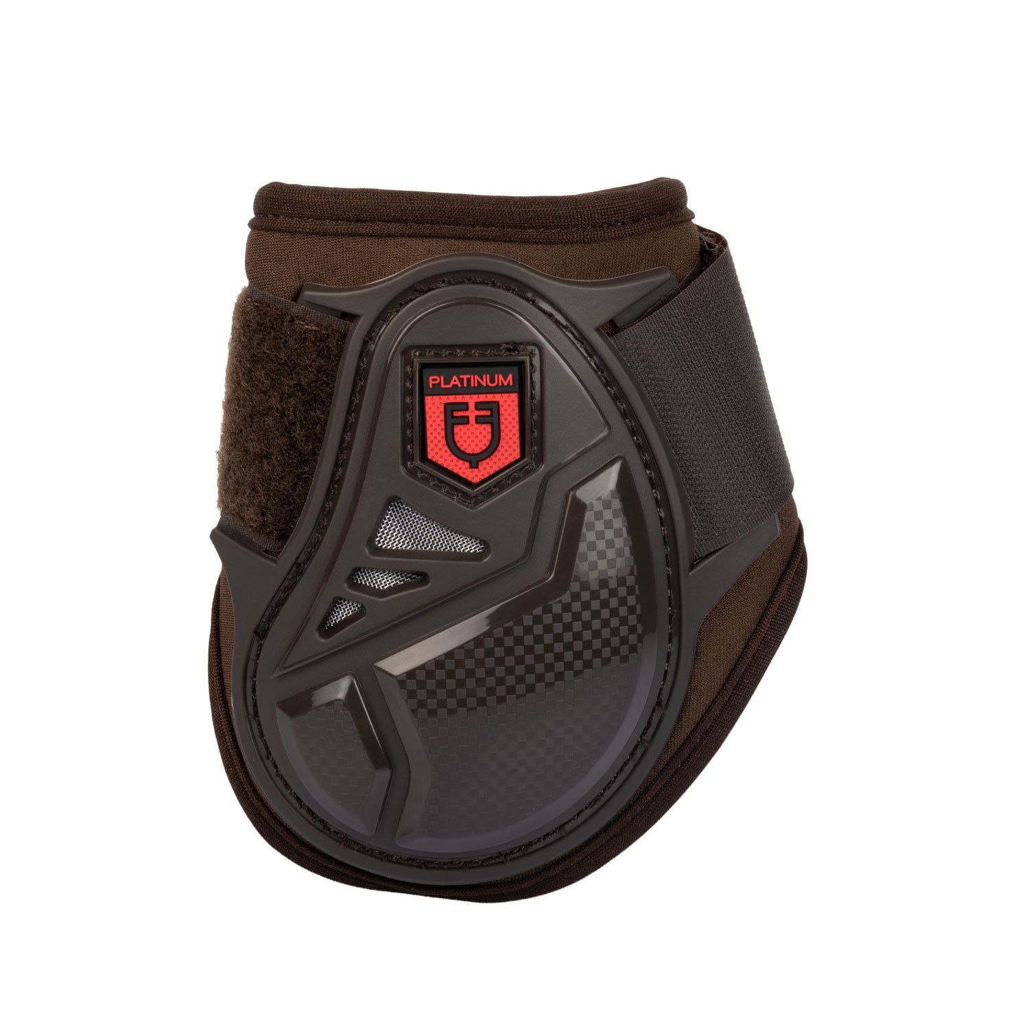 Young horse fetlock boots in polyurethane and neoprene.