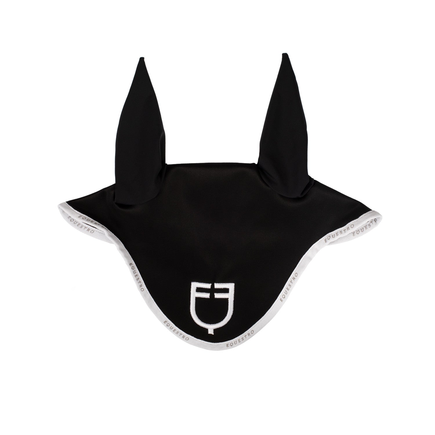 Fly veil in technical fabric with logo.