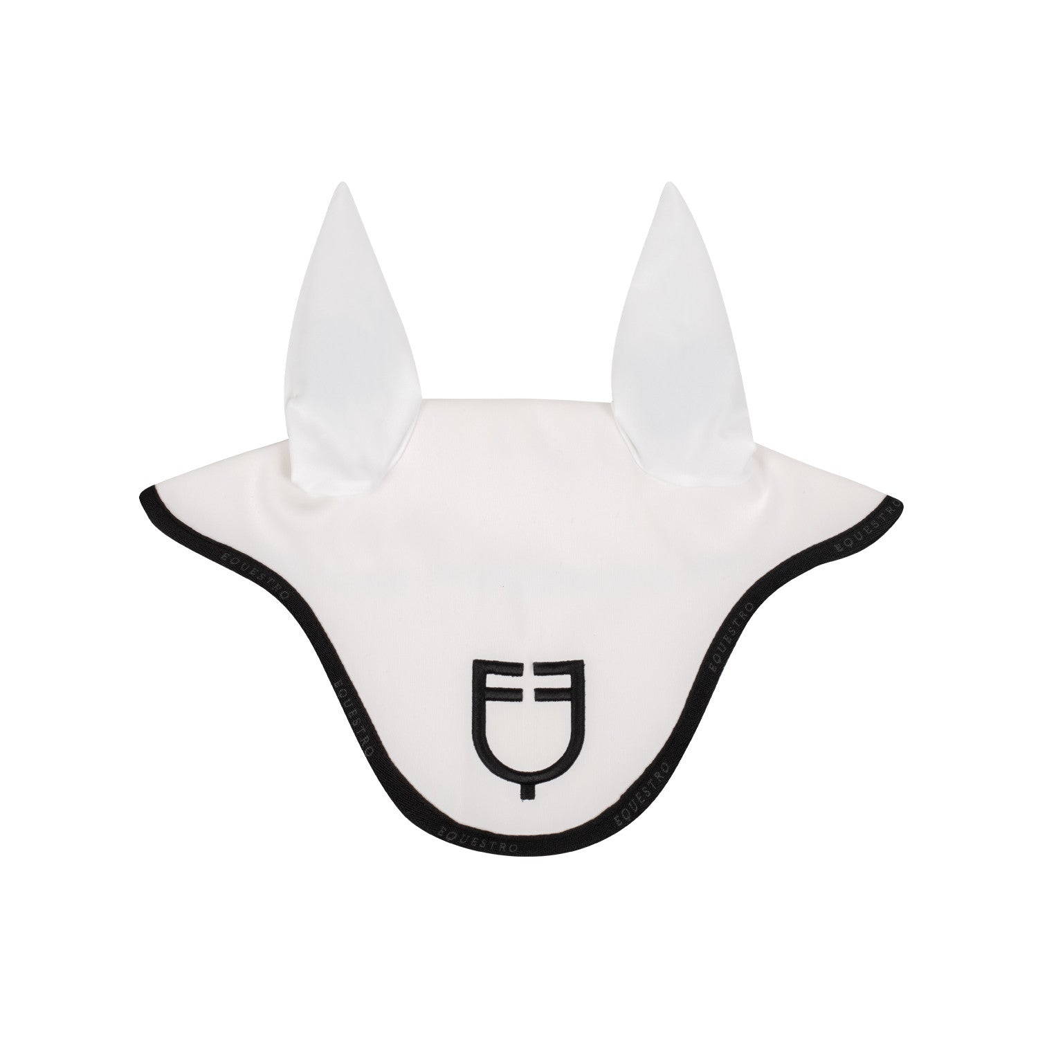 Fly veil in technical fabric with logo.