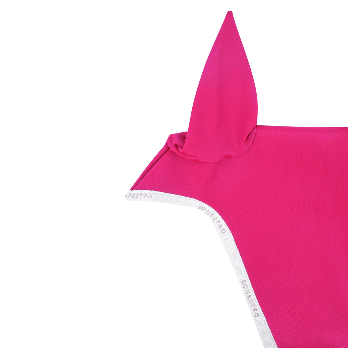 Equestro Fly Veil In Technical Fabric With Noseband Attachment