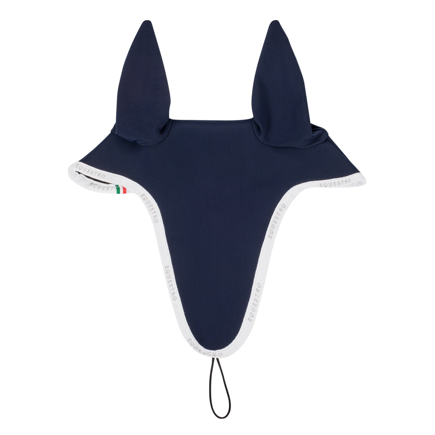 Fly veil in technical fabric with noseband attachment.