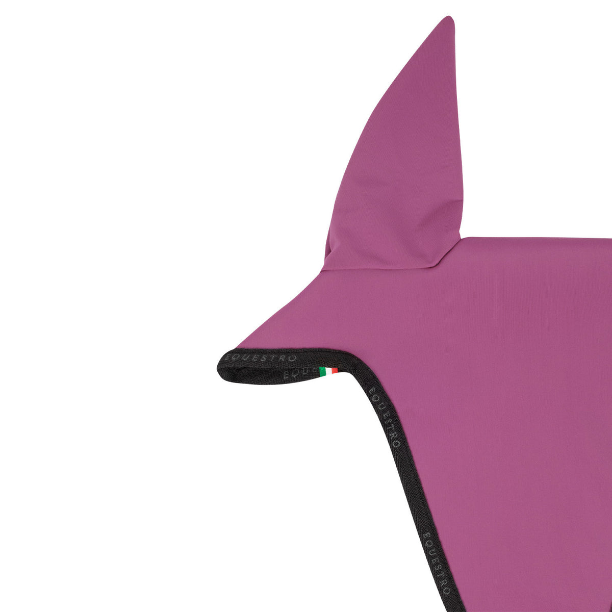Equestro Fly Veil In Technical Fabric With Noseband Attachment