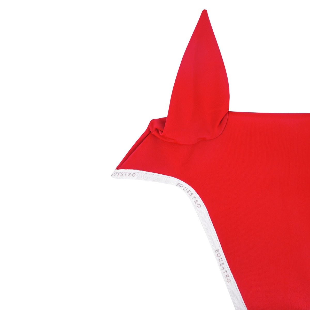 Equestro Fly Veil In Technical Fabric With Noseband Attachment