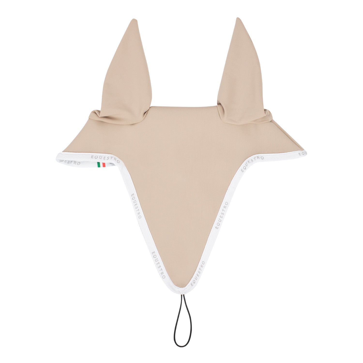Fly veil in technical fabric with noseband attachment.