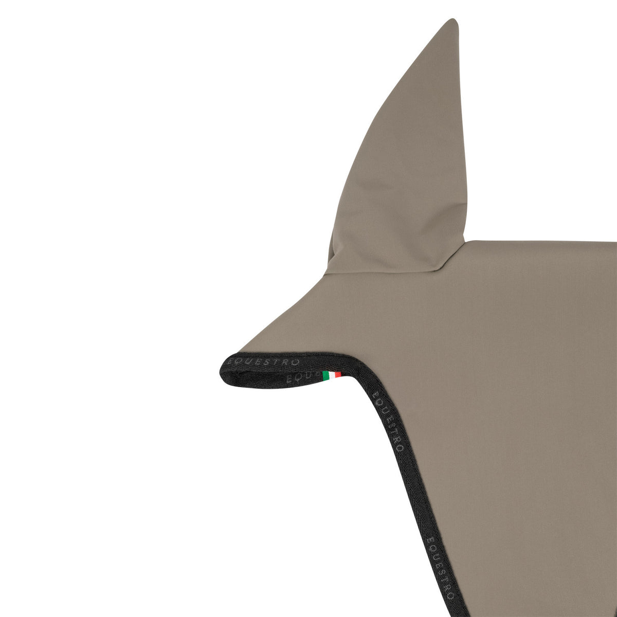 Equestro Fly Veil In Technical Fabric With Noseband Attachment