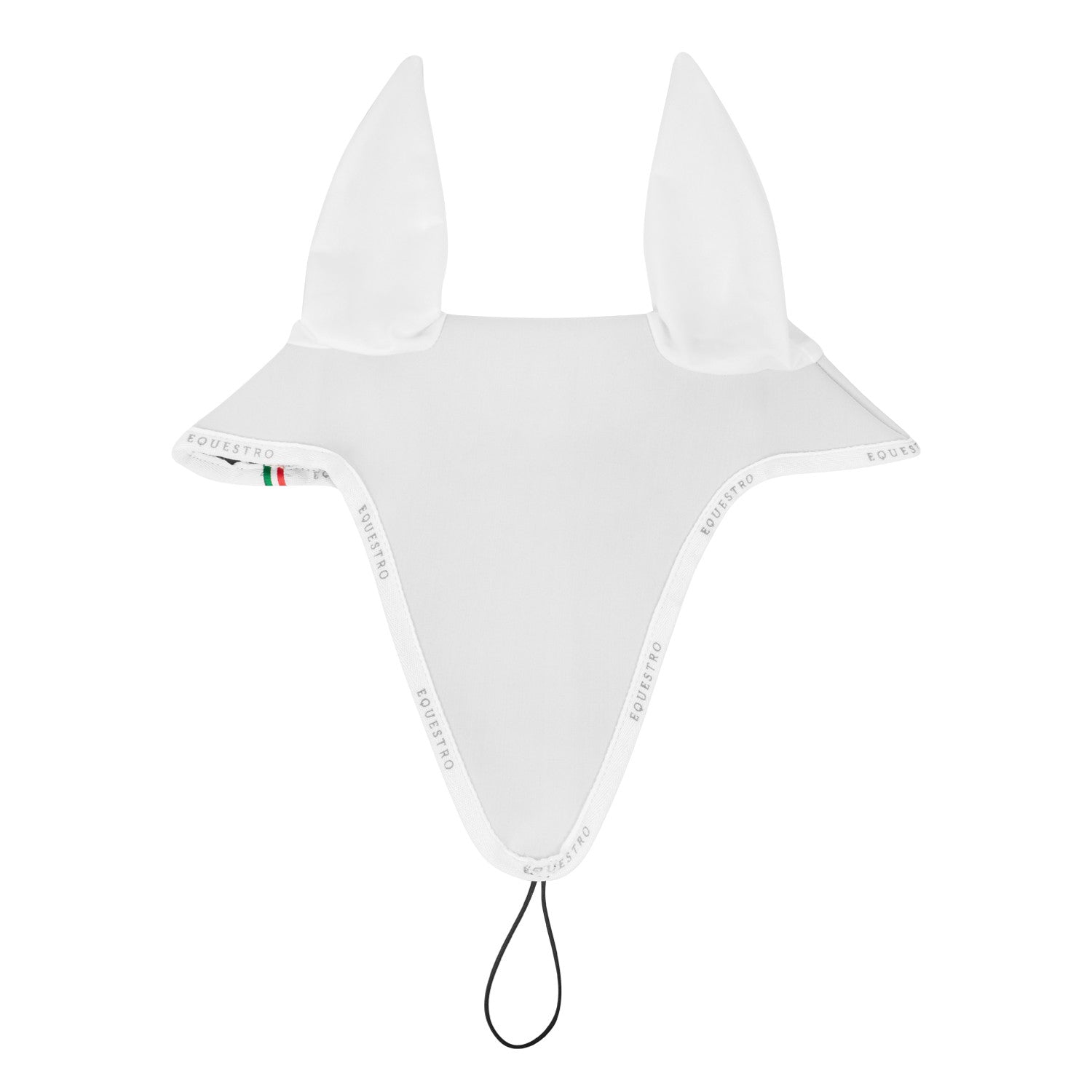Fly veil in technical fabric with noseband attachment.