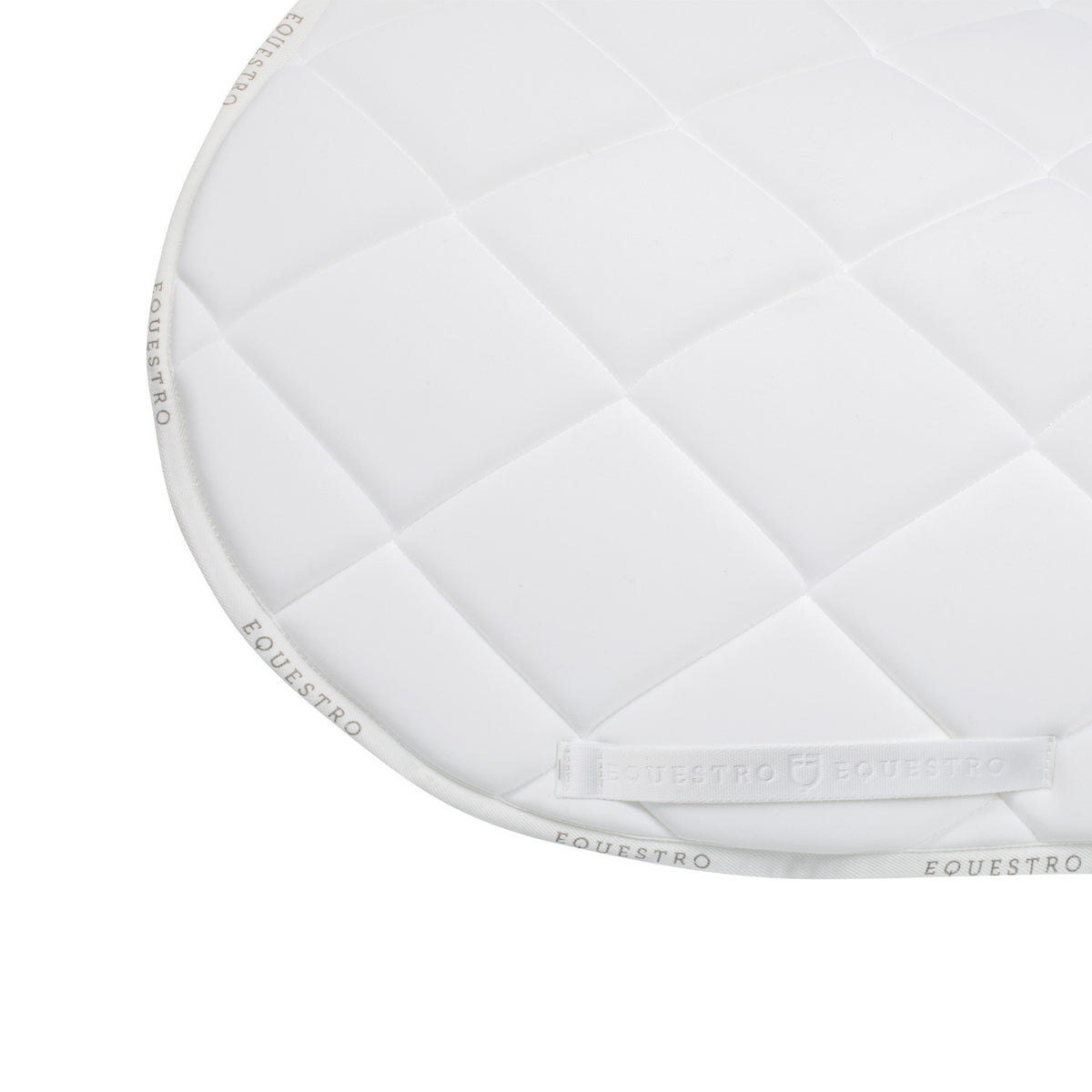 Equestro Jumping Saddle Pad With Multicolour Logo