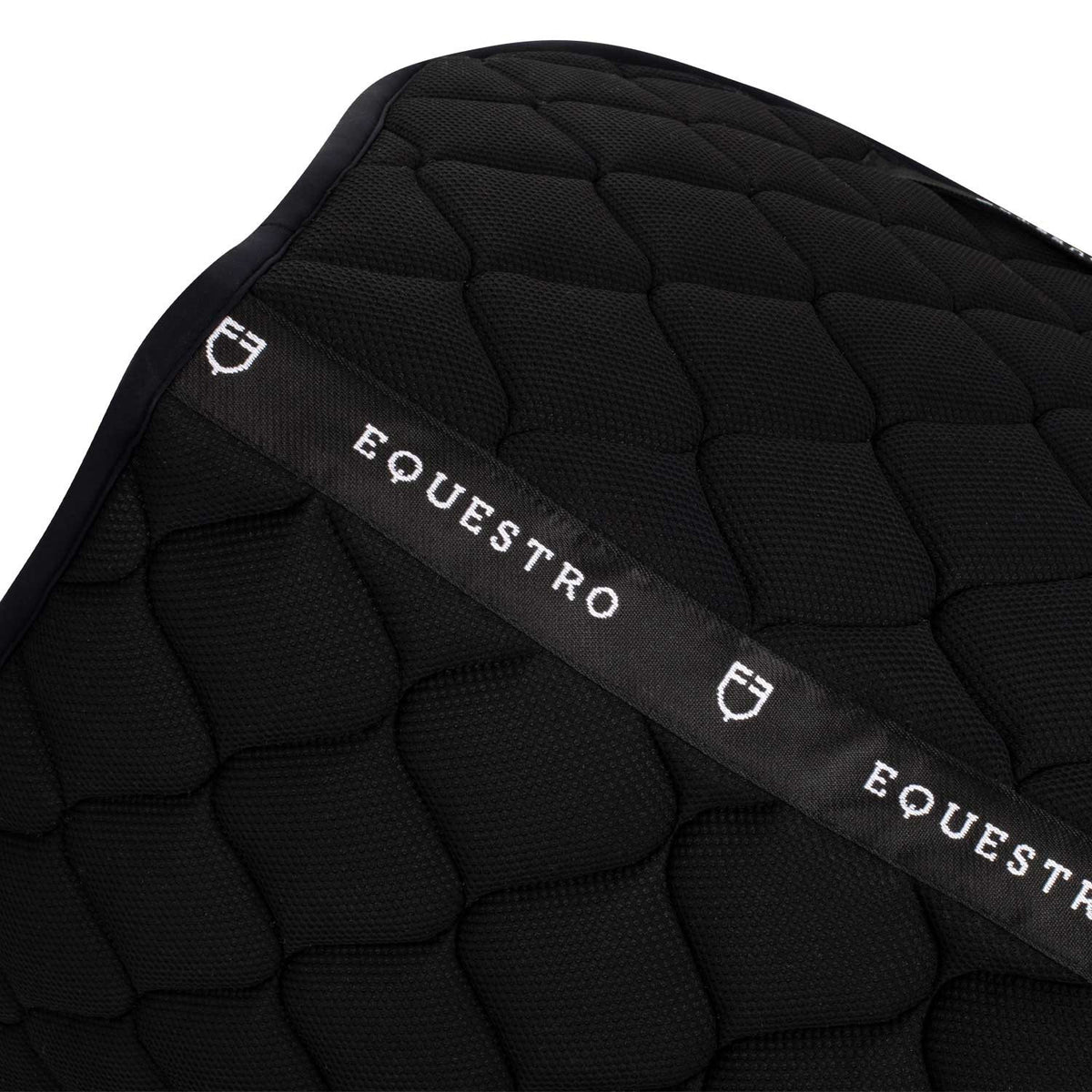 Equestro Logo Mesh Fabric Jumping Saddle Pad