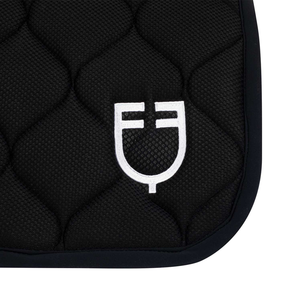 Equestro Logo Mesh Fabric Jumping Saddle Pad