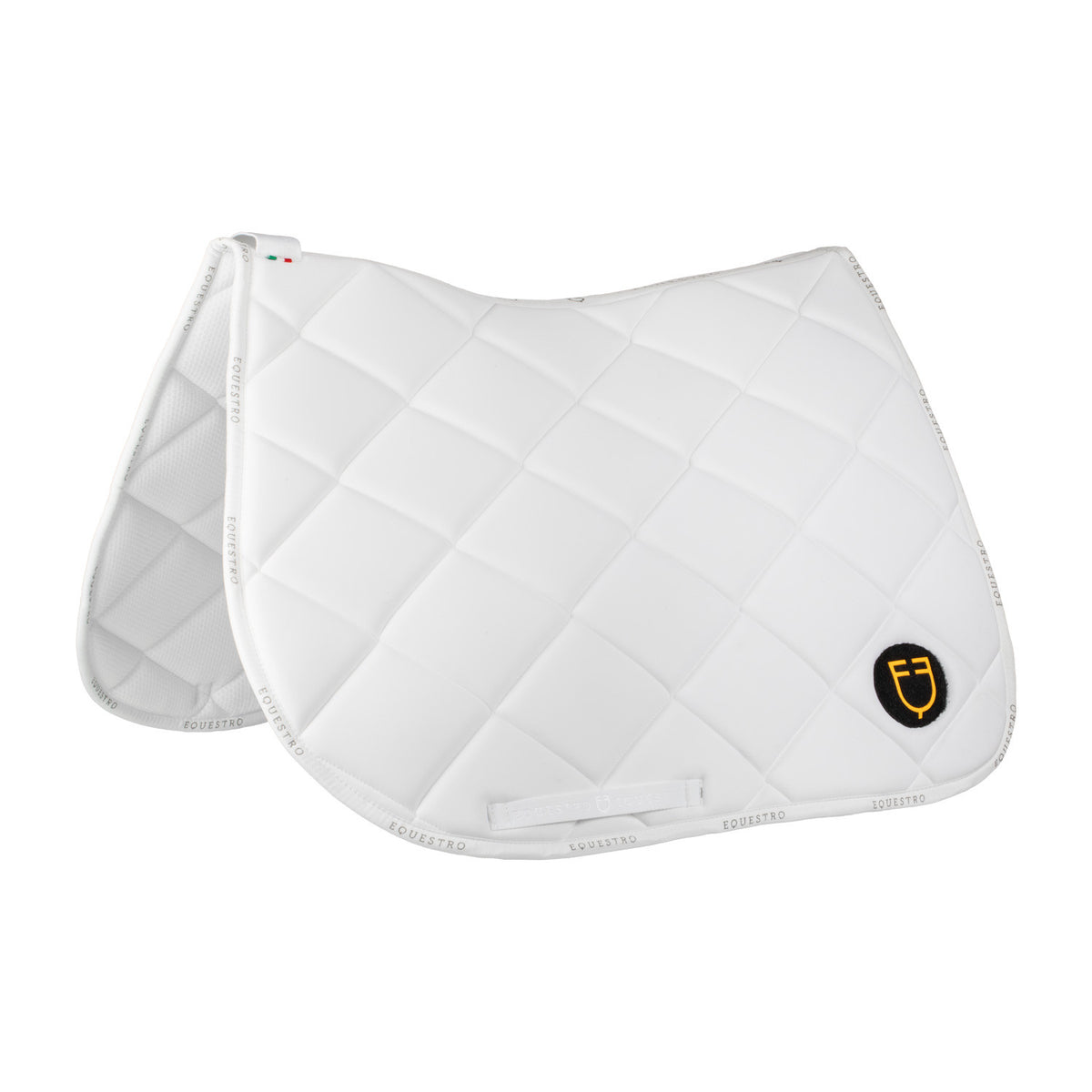 Equestro Technical Fabric Saddle Pad With Number Holder