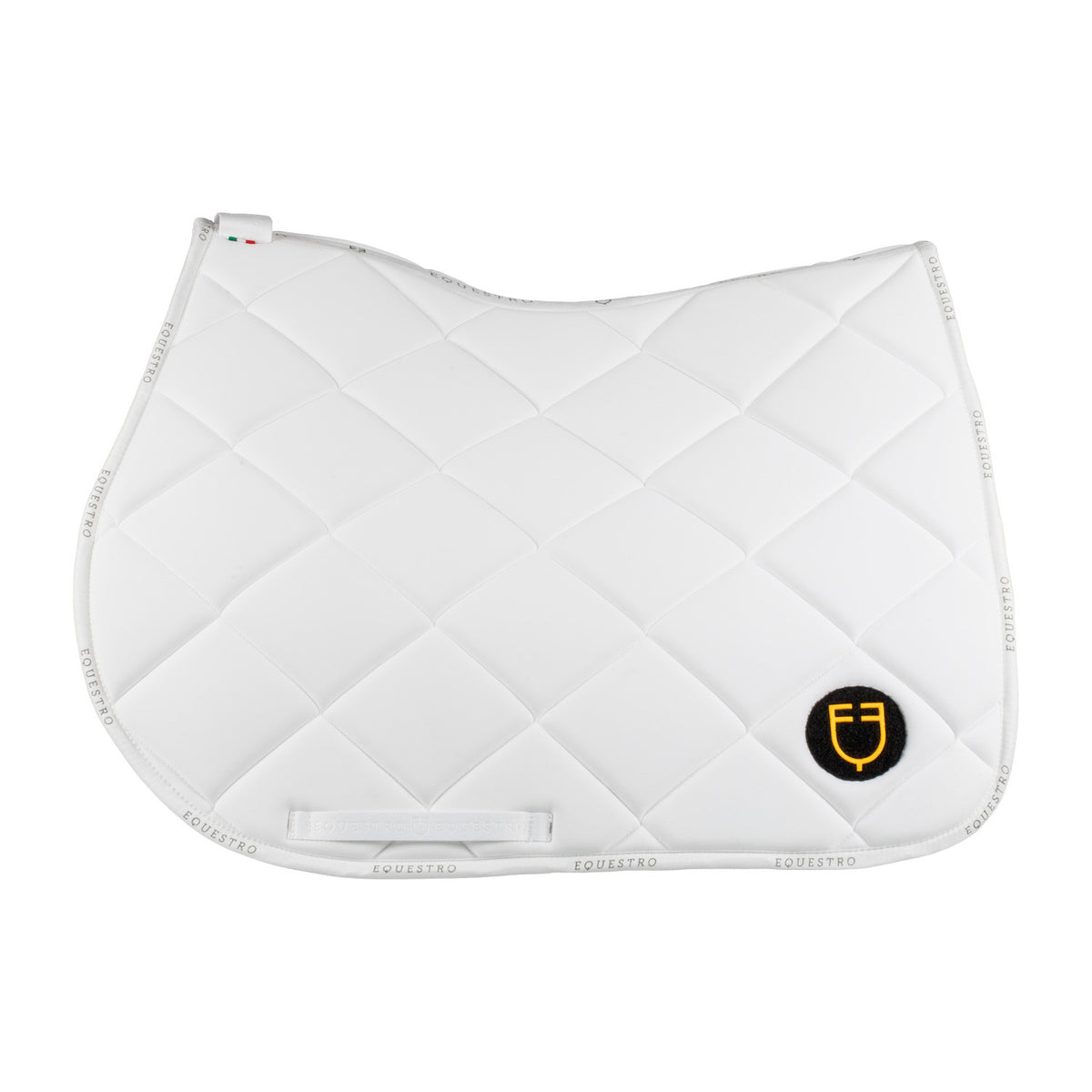 Equestro Technical Fabric Saddle Pad With Number Holder