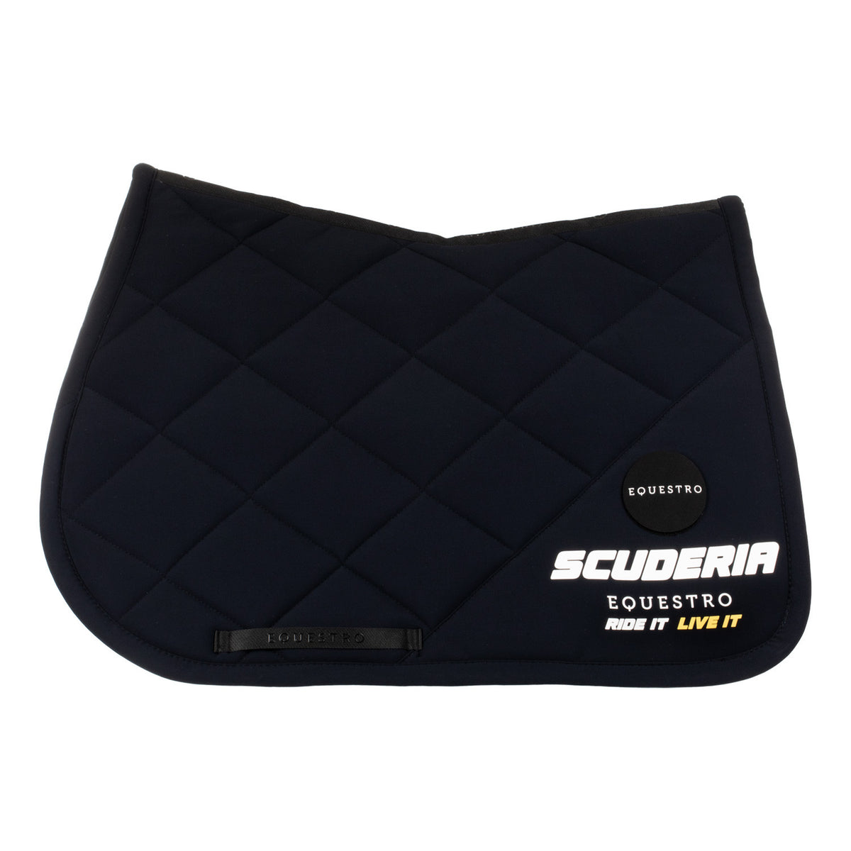 Equestro Scuderia Jumping Saddle Pad In Technical Fabric