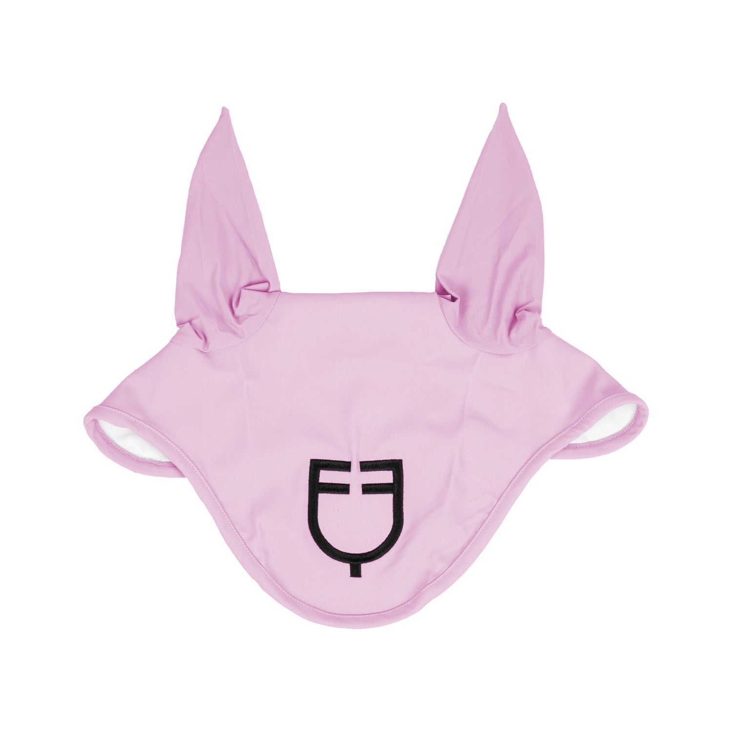Fly veil stretch technical fabric with logo.