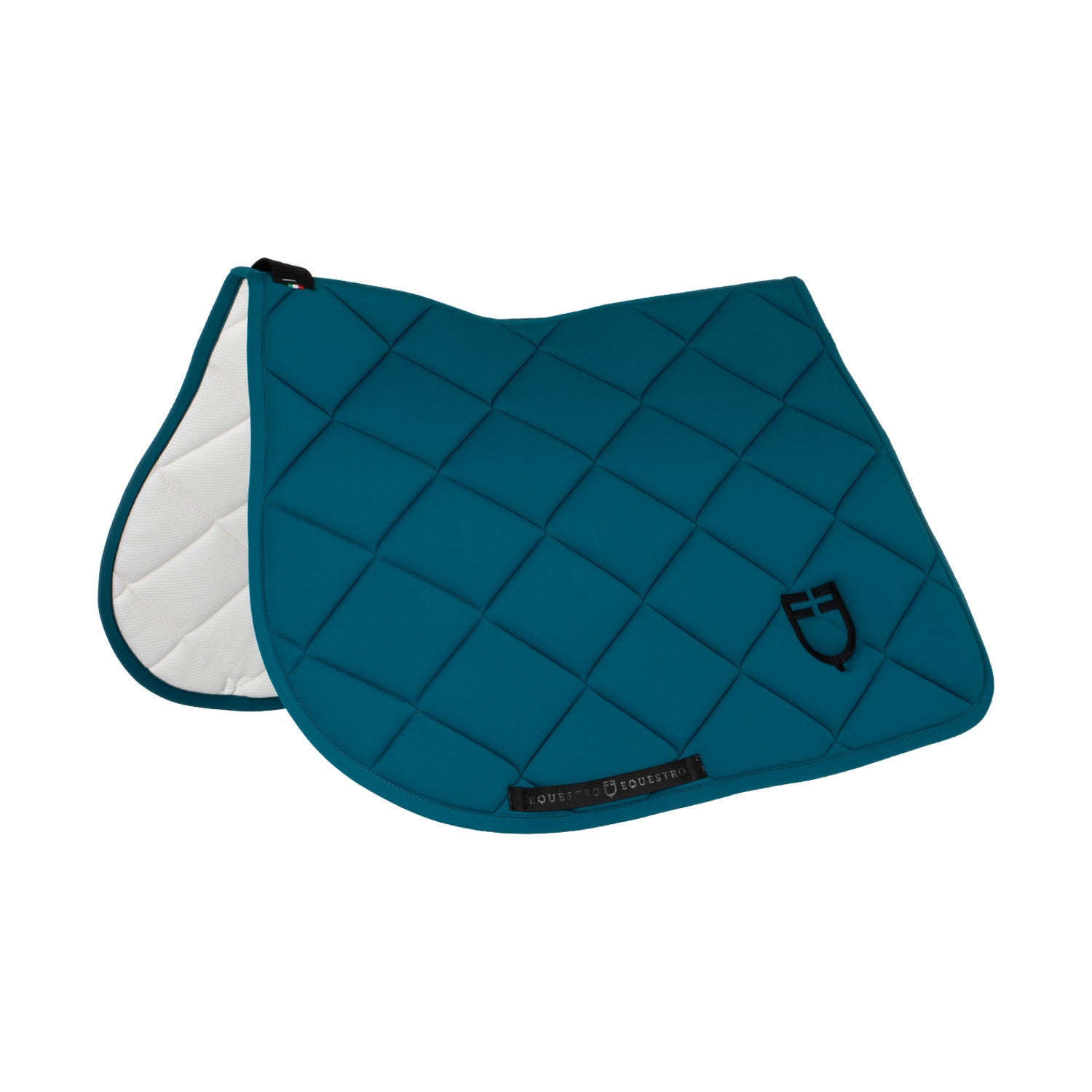 Padded GP jumping saddle pad with honeycomb inside.