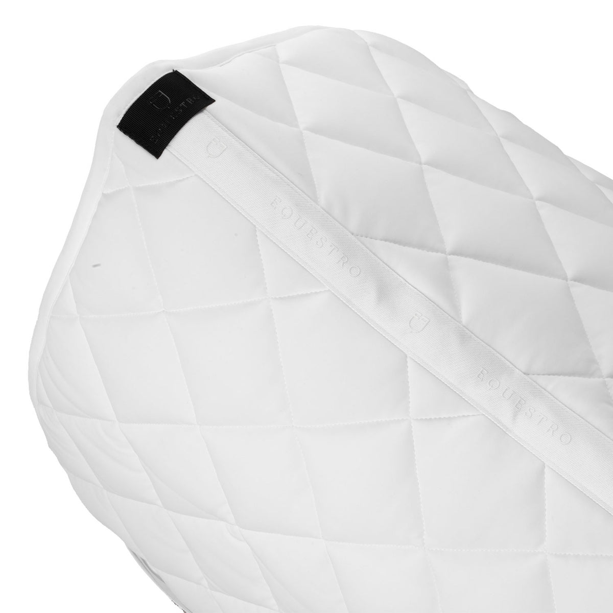 Equestro Dressage Saddle Pad With Rhinestone Logo