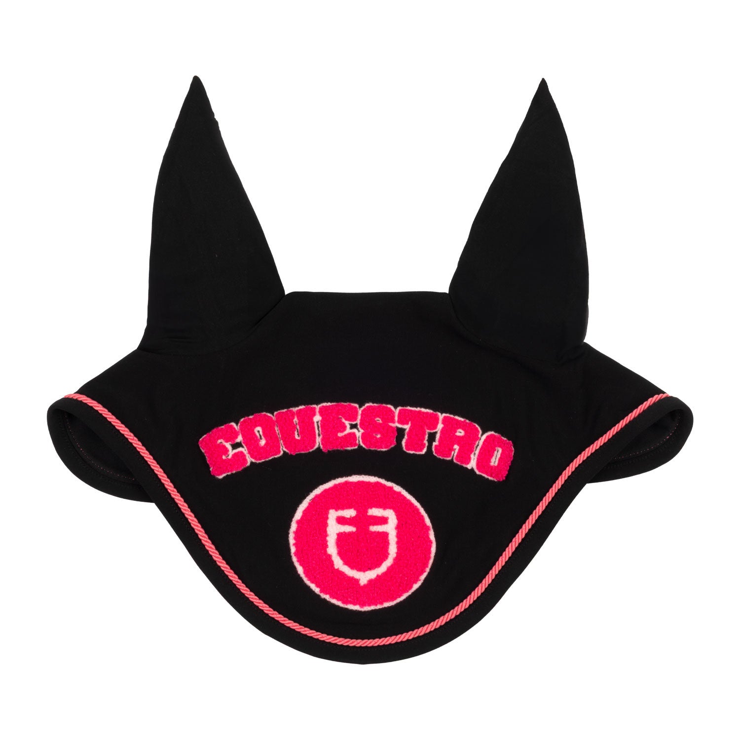 Fly veil in technical fabric with sponge logo patch.
