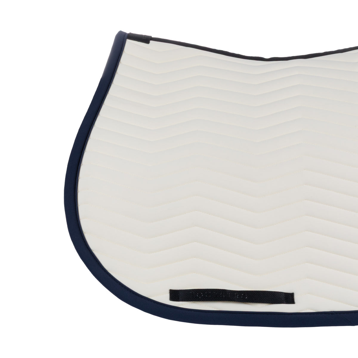 Equestro Wave Quilting Jumping Saddle Pad In Technical Fabric