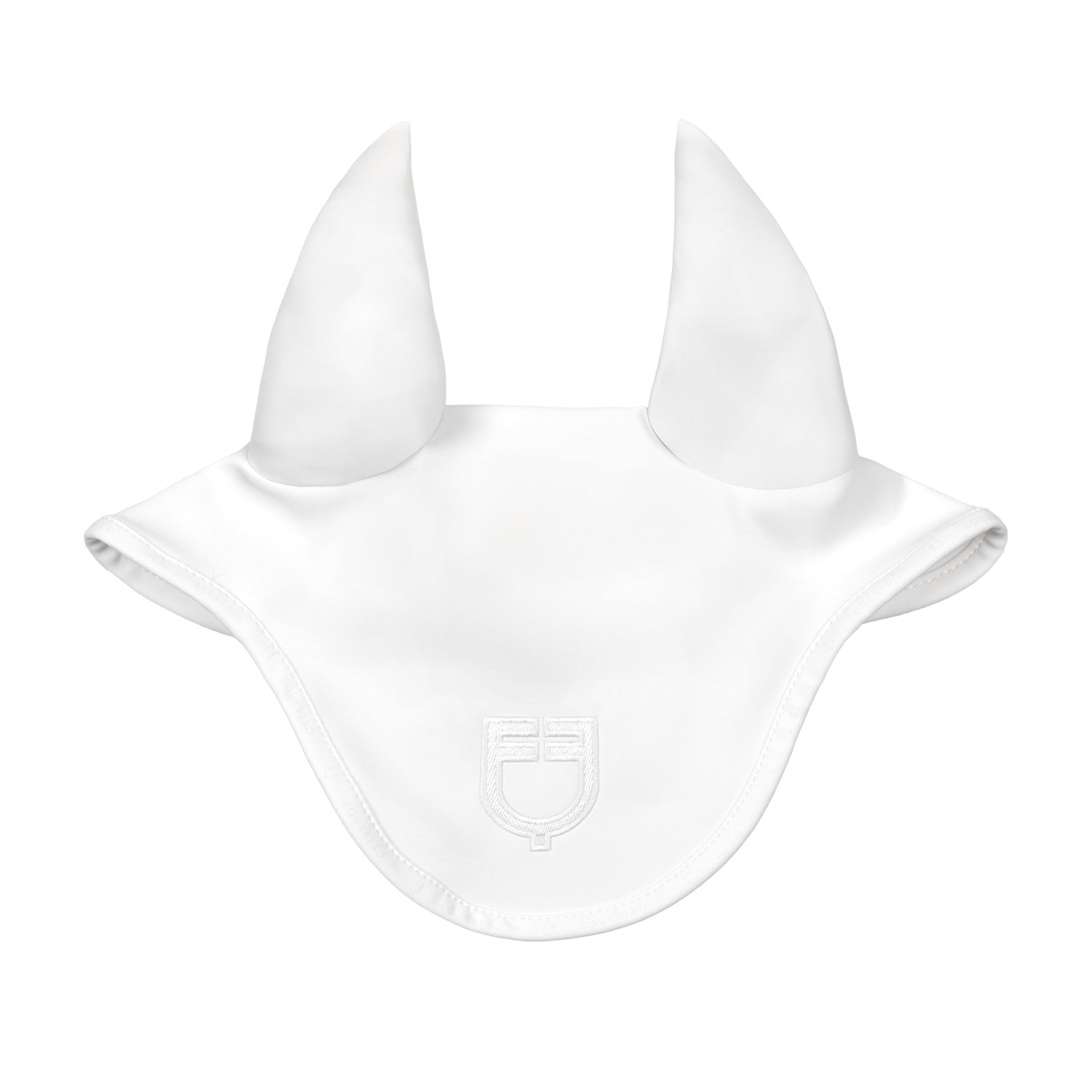 Silica fly veil with logo.