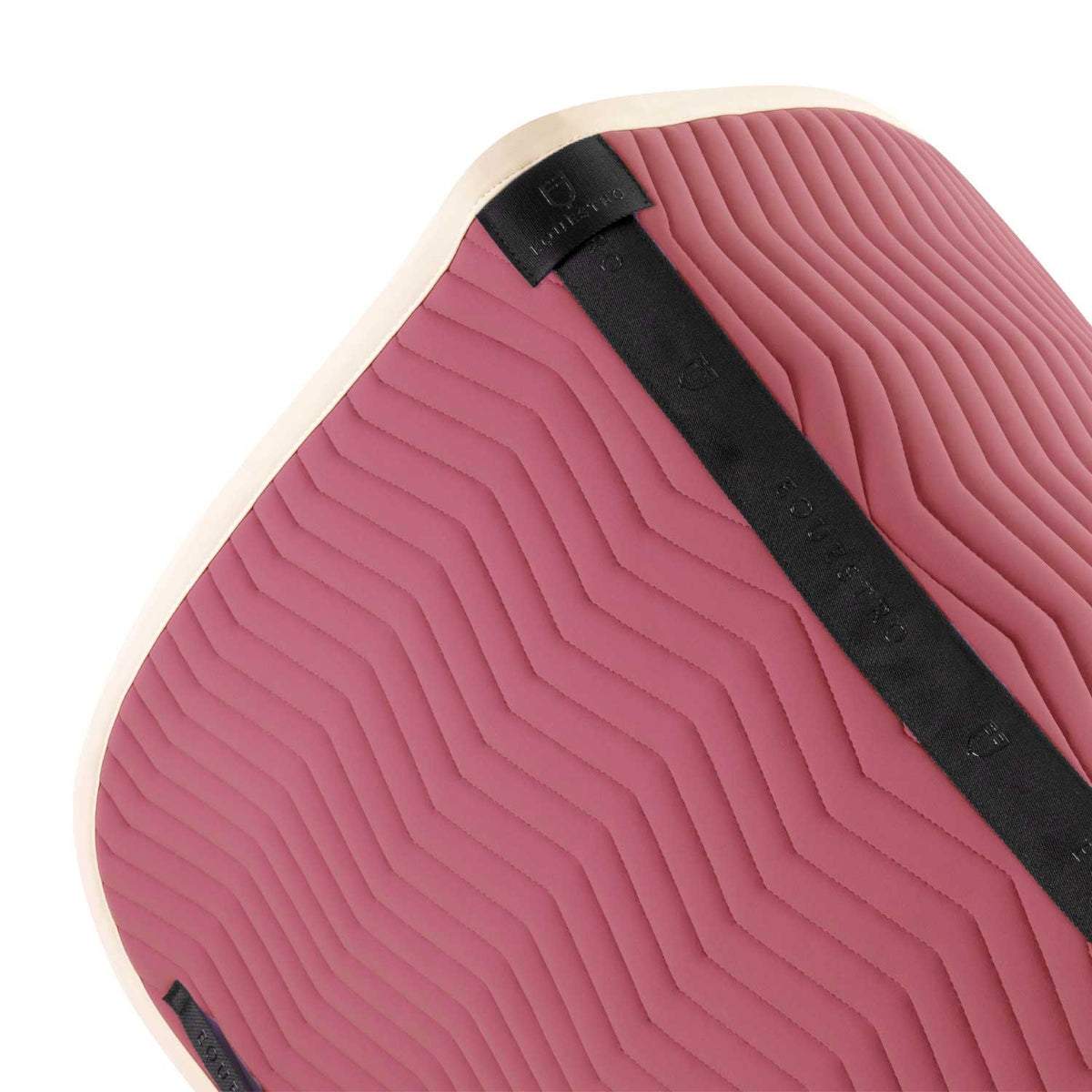 Equestro Wave Quilting Dressage Saddle Pad In Technical Fabric