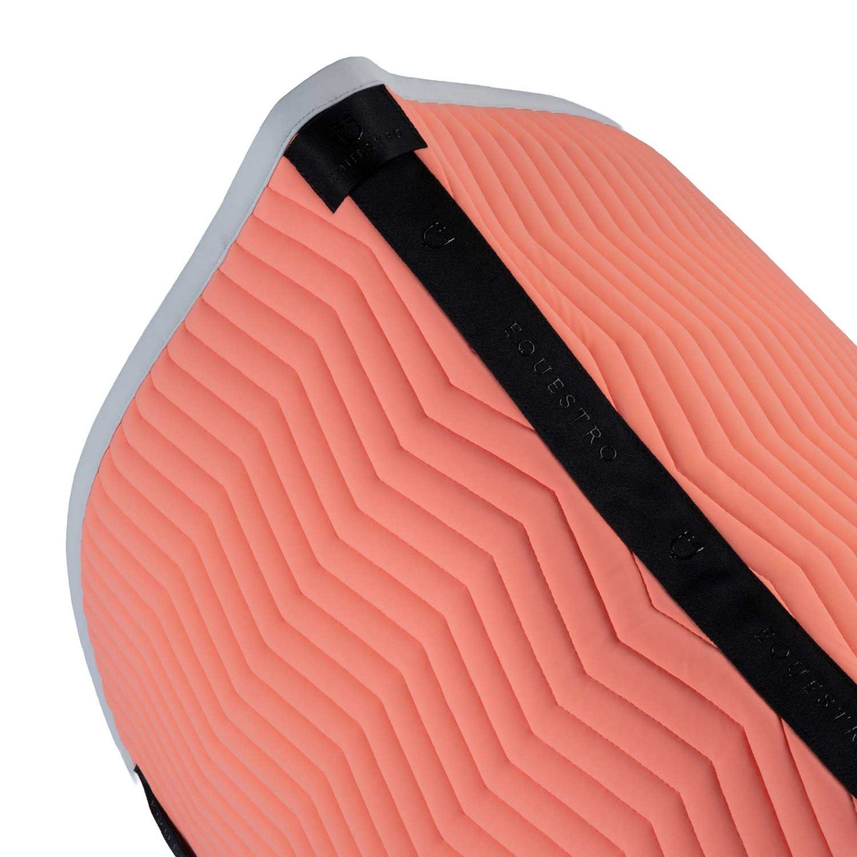 Equestro Wave Quilting Dressage Saddle Pad In Technical Fabric
