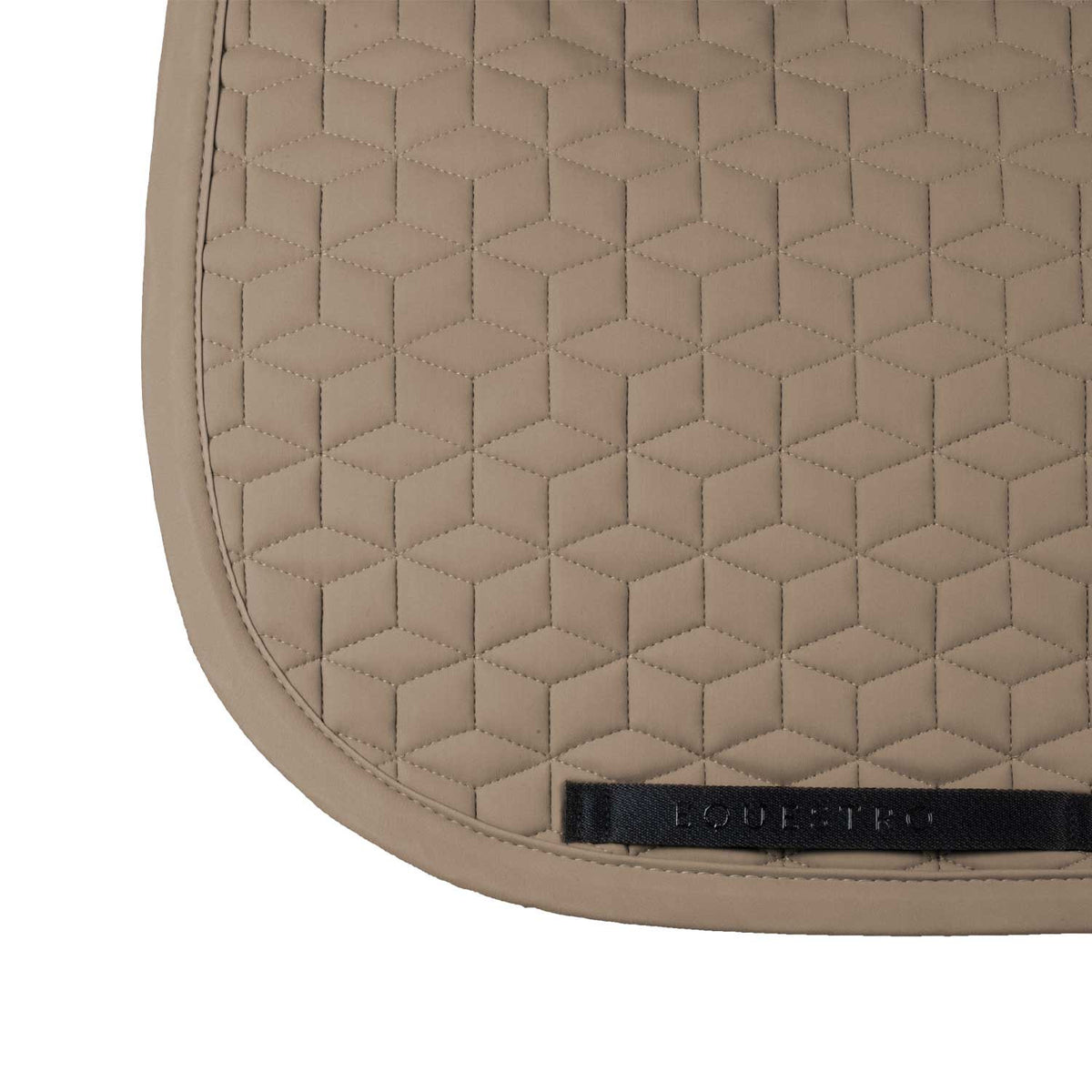 Equestro Dressage Saddle Pad With Cube Quilting