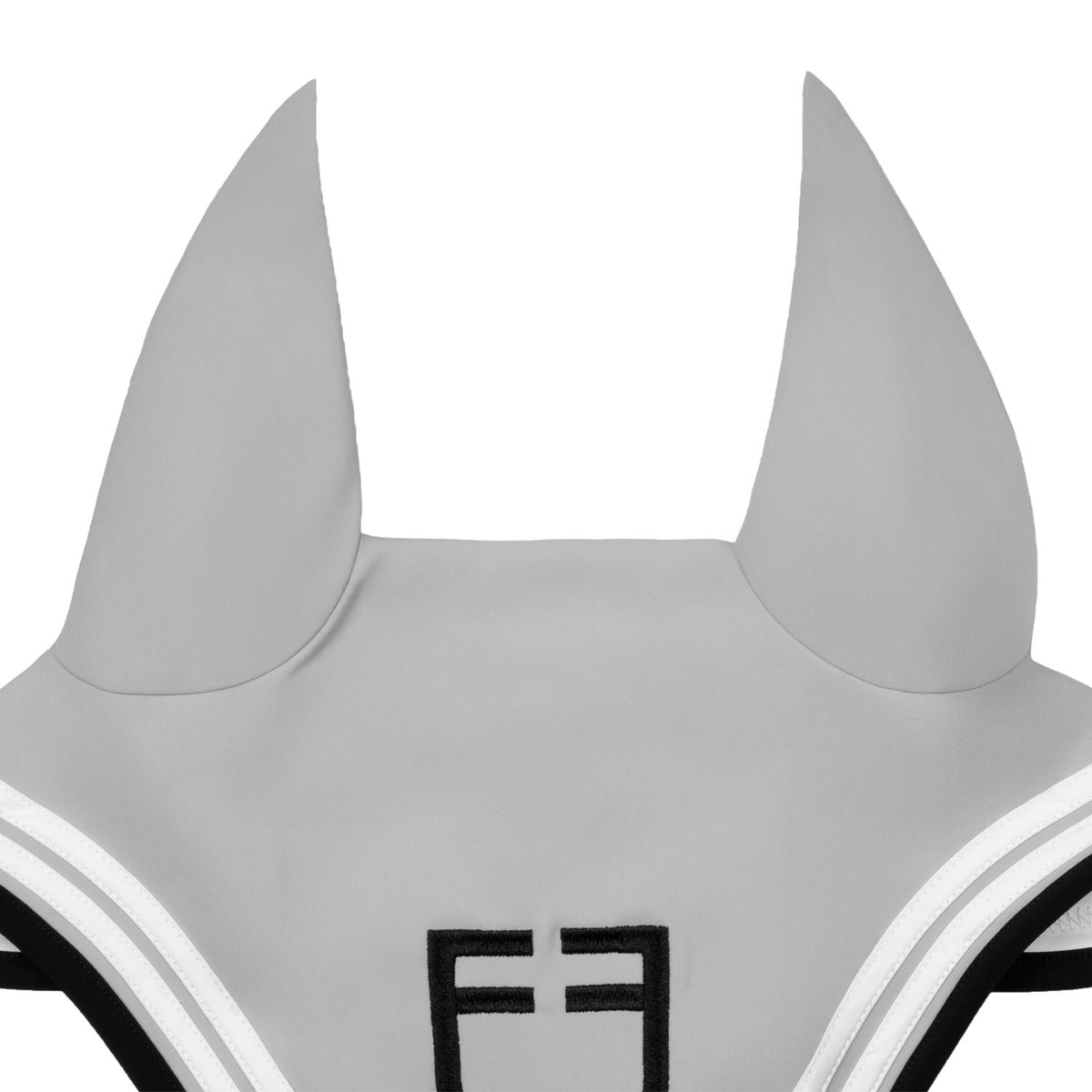 Equestro Double Stripes Fly Veil In Technical Fabric