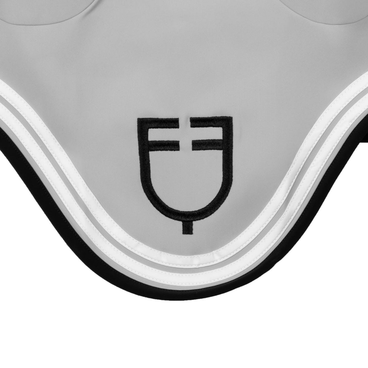 Equestro Double Stripes Fly Veil In Technical Fabric