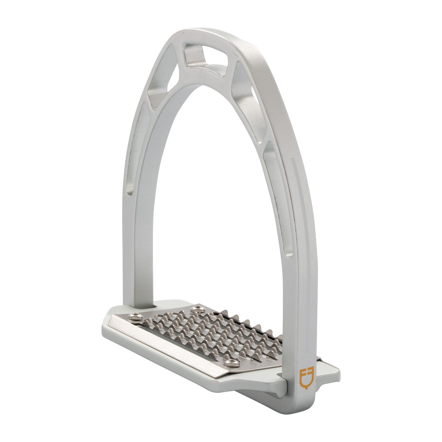Aluminium stirrups inclined tread.