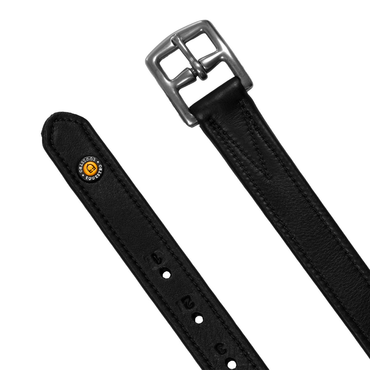 Equestro Stirrup Leathers With Numbered Holes