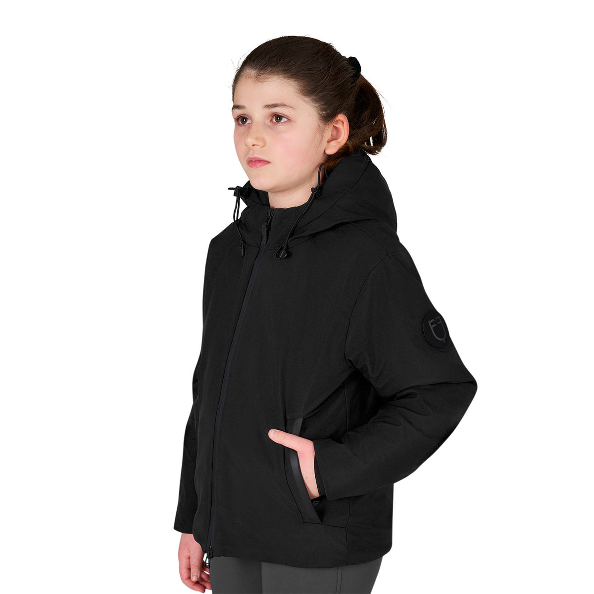 Unisex Kids Waterproof and Windproof Nylon Jacket