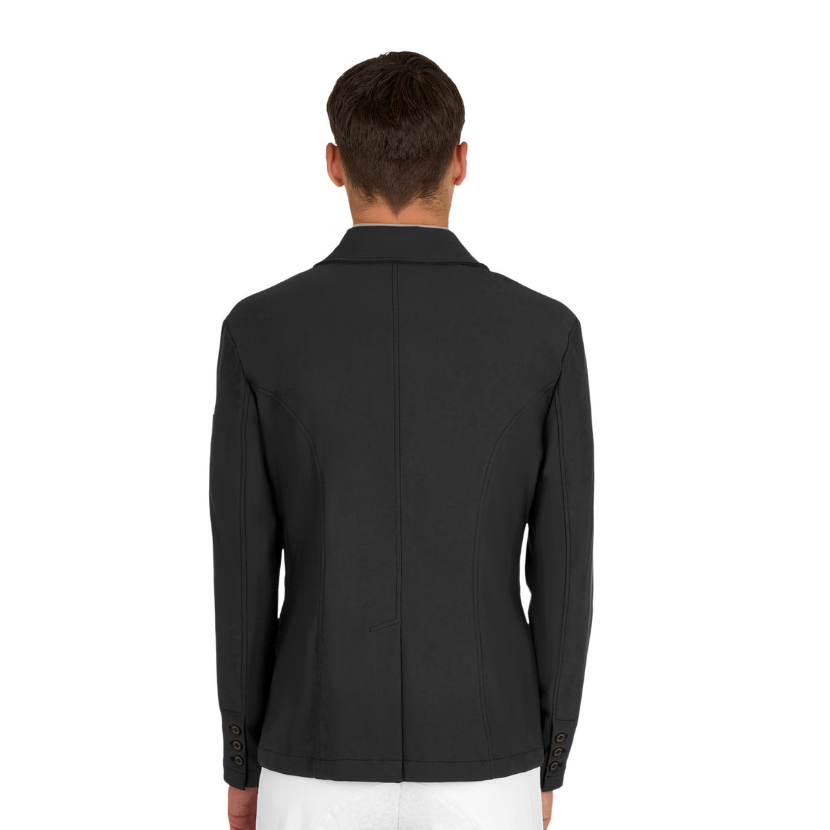Equestro Mens Girasol Competition Jacket With Embossed Logo