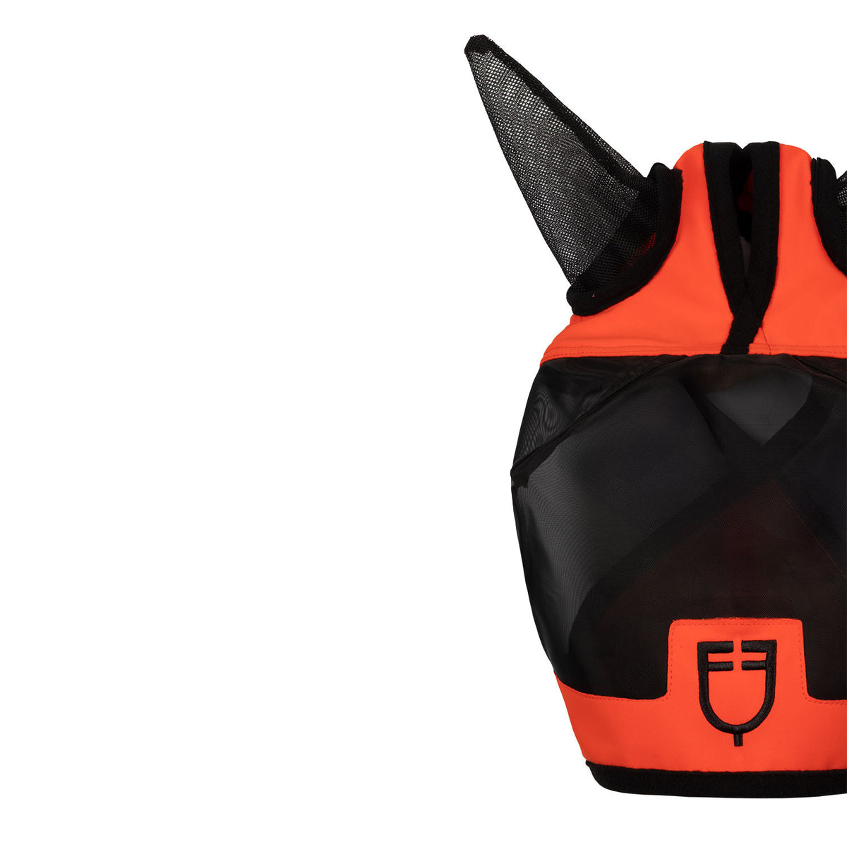 Equestro Fly Mask With Front Logo