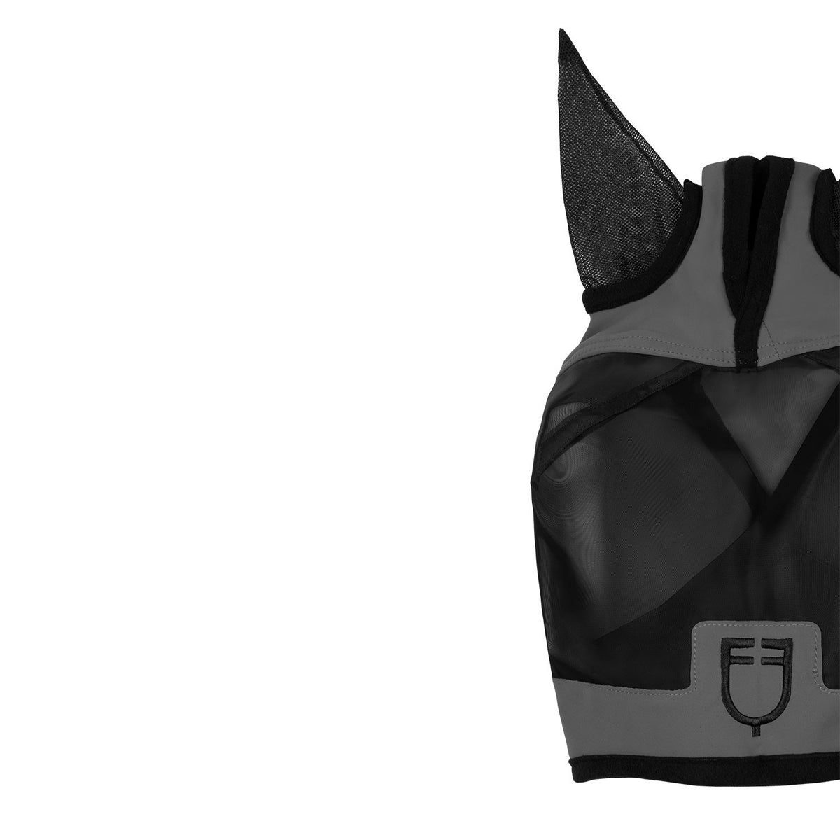 Equestro Fly Mask With Front Logo