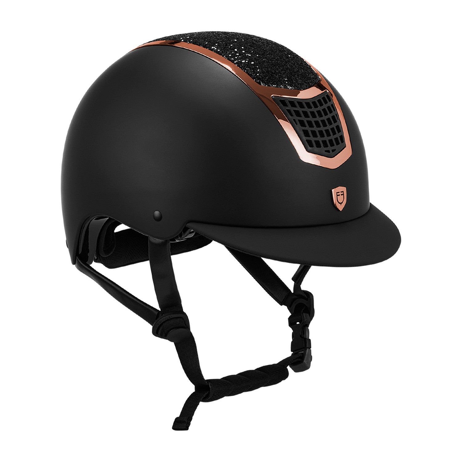 Helmet with rhinestones EN 1384-2023 homologation.