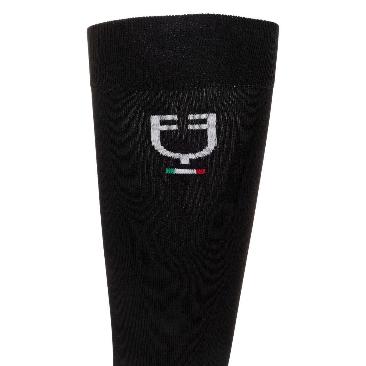 Stretch technical sock with Italian flag