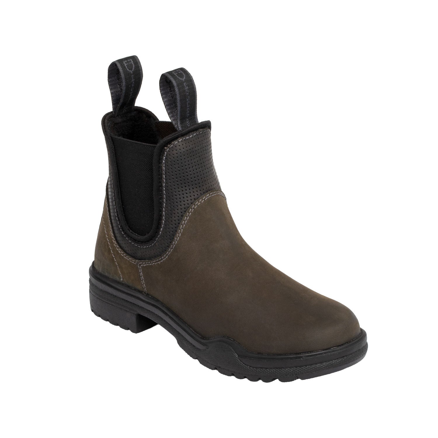 NYX ankle boots in nubuck leather.