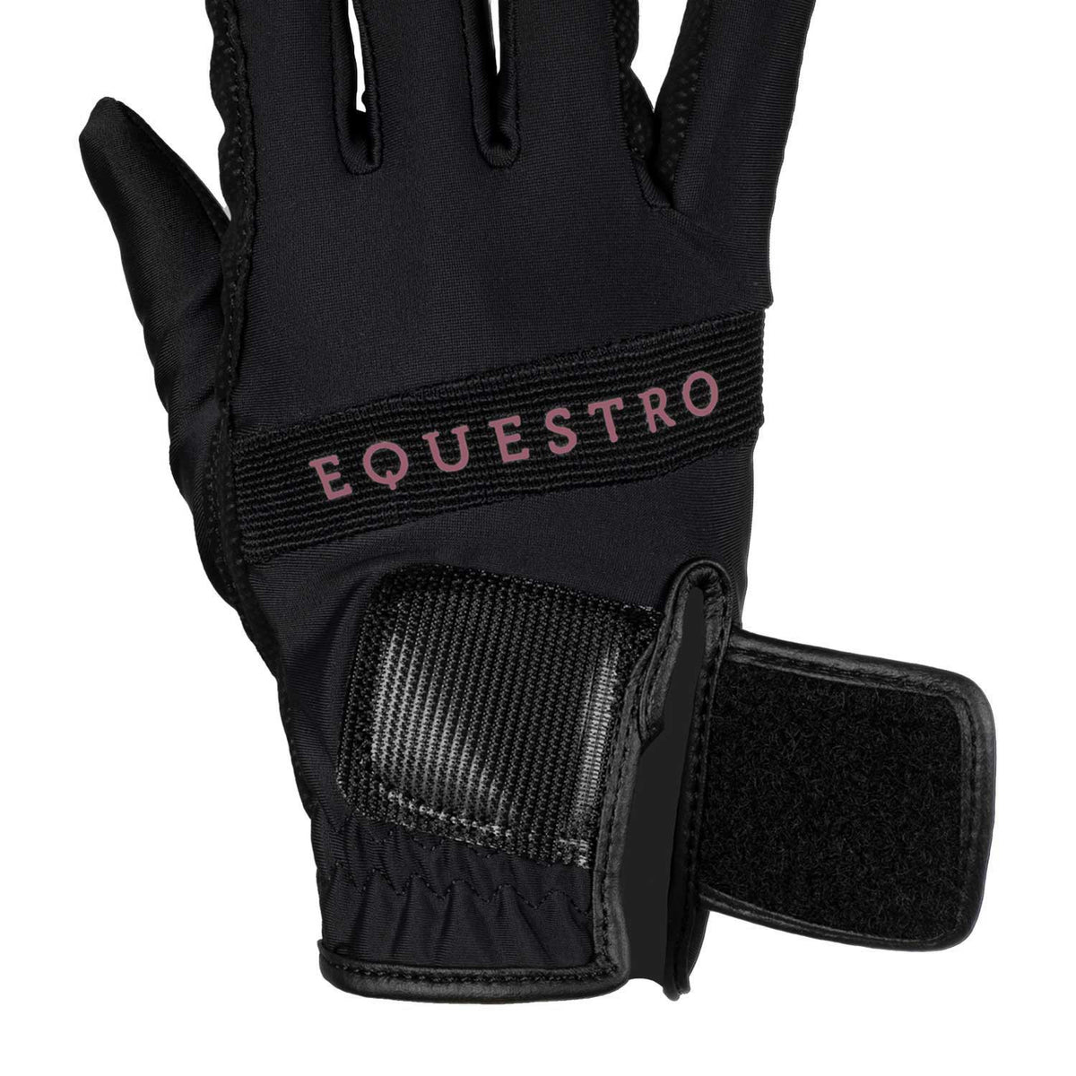 Gloves in technical fabric with multicolor logo
