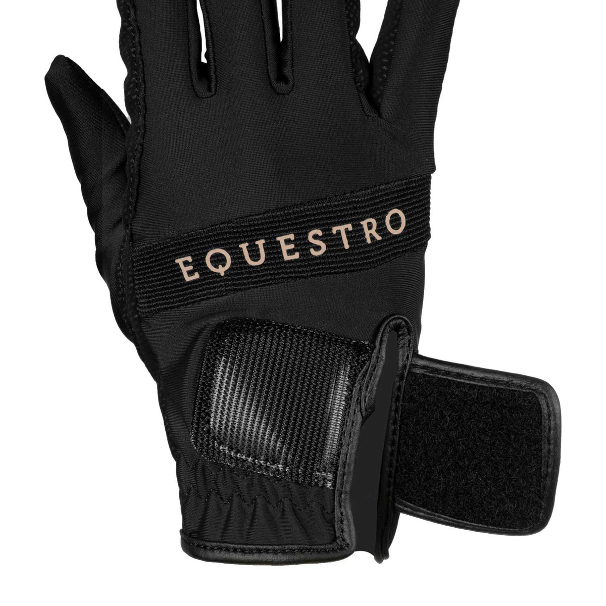 Gloves in technical fabric with multicolor logo