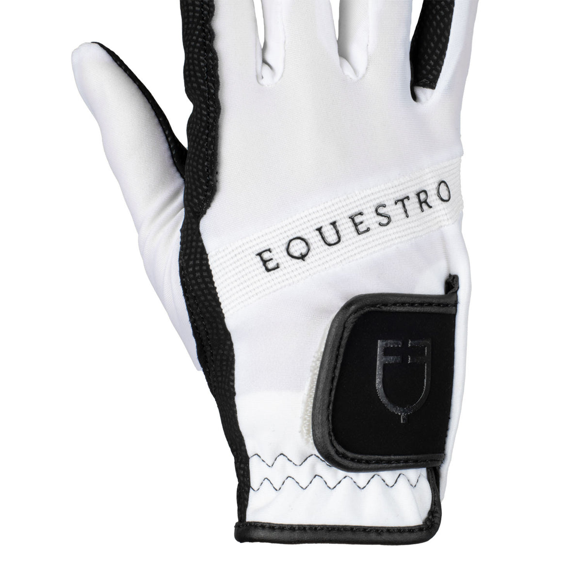 Gloves in technical fabric with multicolor logo
