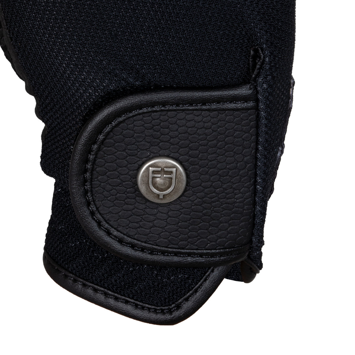 Unisex gloves in technical fabric and mesh