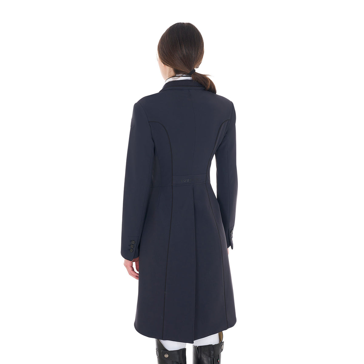 Equestro Ladies Competition Dressage Tailcoat In Technical Fabric