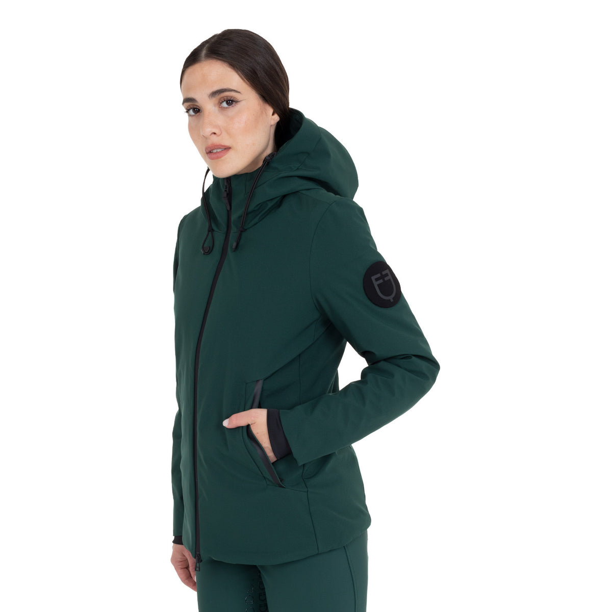 Down jacket water and wind repellent