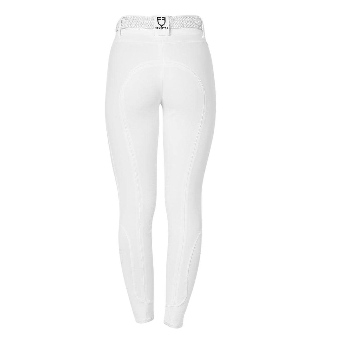 Equestro Ladies High-Waisted Knee Grip Breeches With Fleece Lining