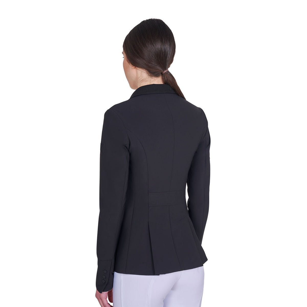 Equestro Ladies Competition Jacket With Zip And Buttons